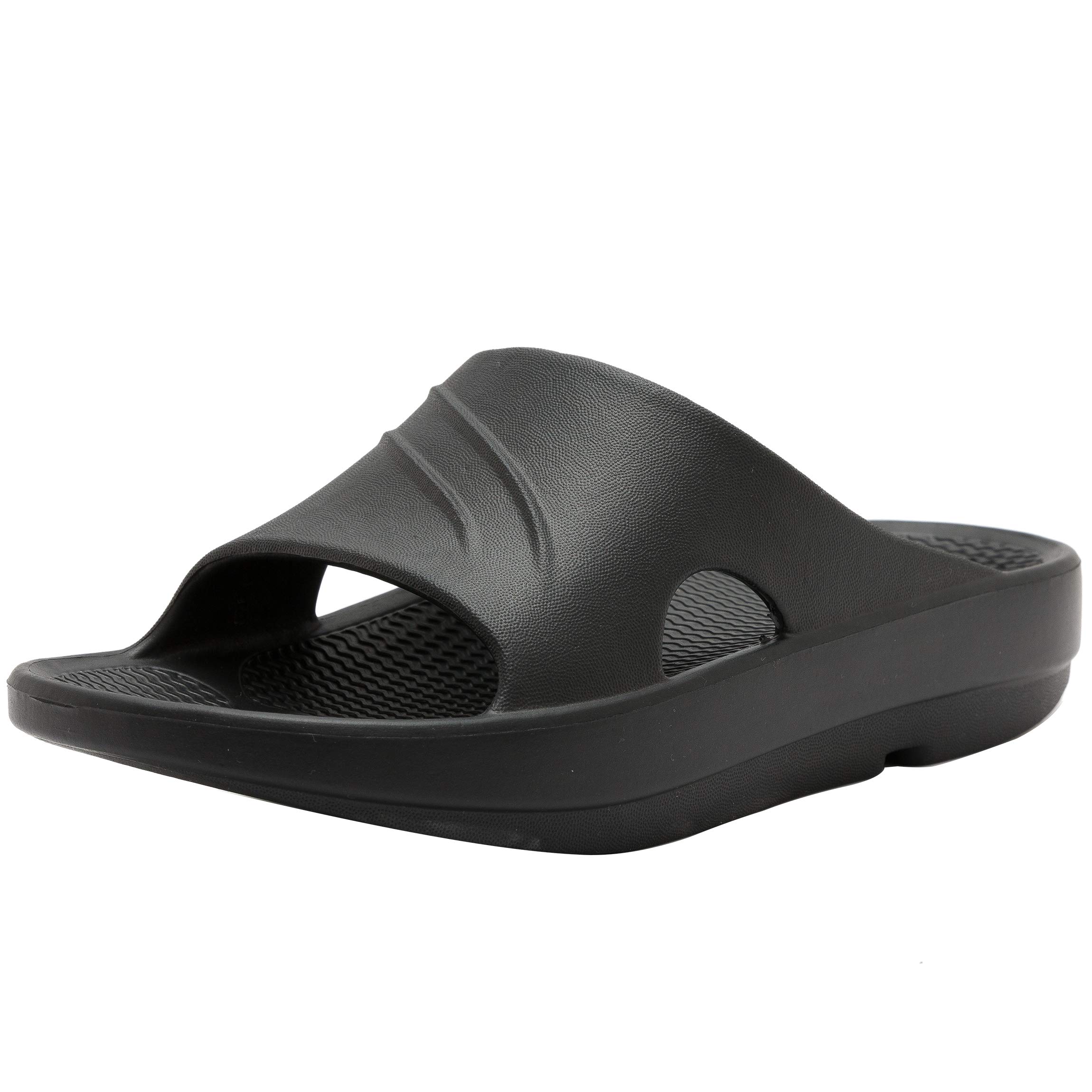 

Foot Arch Thick cm [KUROO] Slippers, Sandals, Release, Support, Sole, Unisex, Black, 24.5~25.5 чёрный