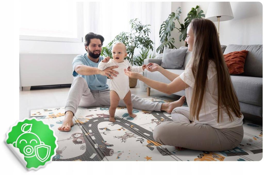 Foam Mat Trains 200x180