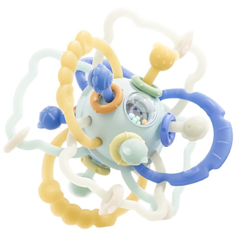 Betass Manhattan Silicone Baby Grasping Teether Ball