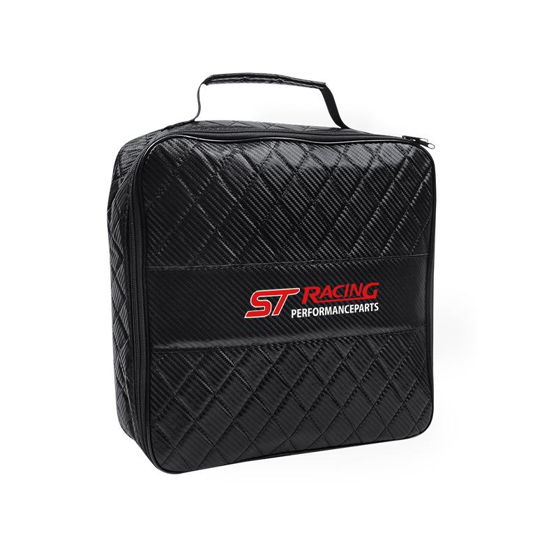 AAAMX1 Car Charging Cable Storage Carry Bag Organizer Box Car Interiors For Ford Focus Fiesta C-Max ST Mondeo Transit MK2 MK3 MAX F150