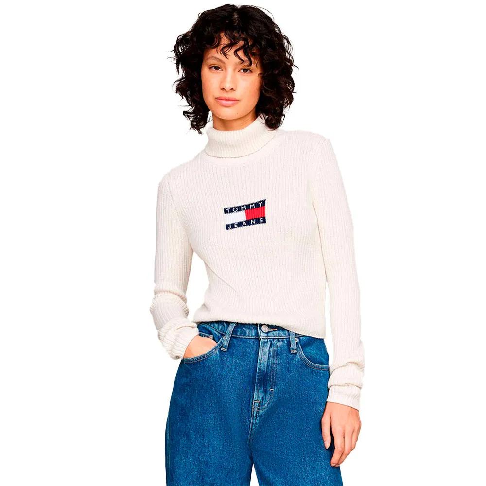 

Tommy Jeans Свитер с высоким воротом Melange Flag S