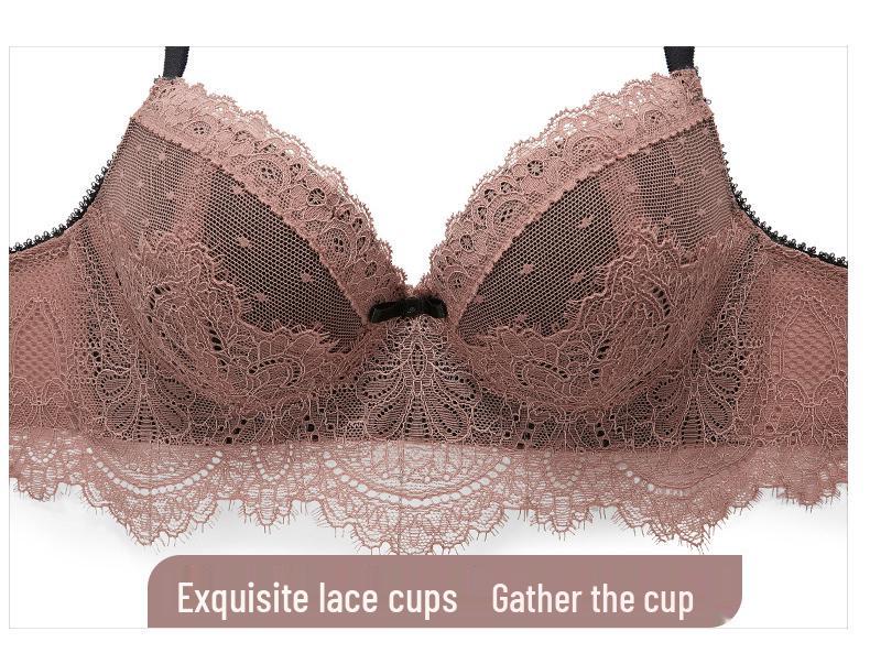 Bezprzewodowy Zestaw Biustonosza Push-Up: Małe wsparcie biustu i konstrukcja zapobiegająca opadaniu dla seksownego wyglądu