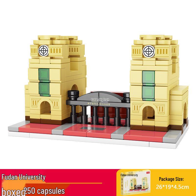 Lego-Compatible Street View Snack Street Mini City Building Toys for Kids - Creative Gifts for Boys & Girls