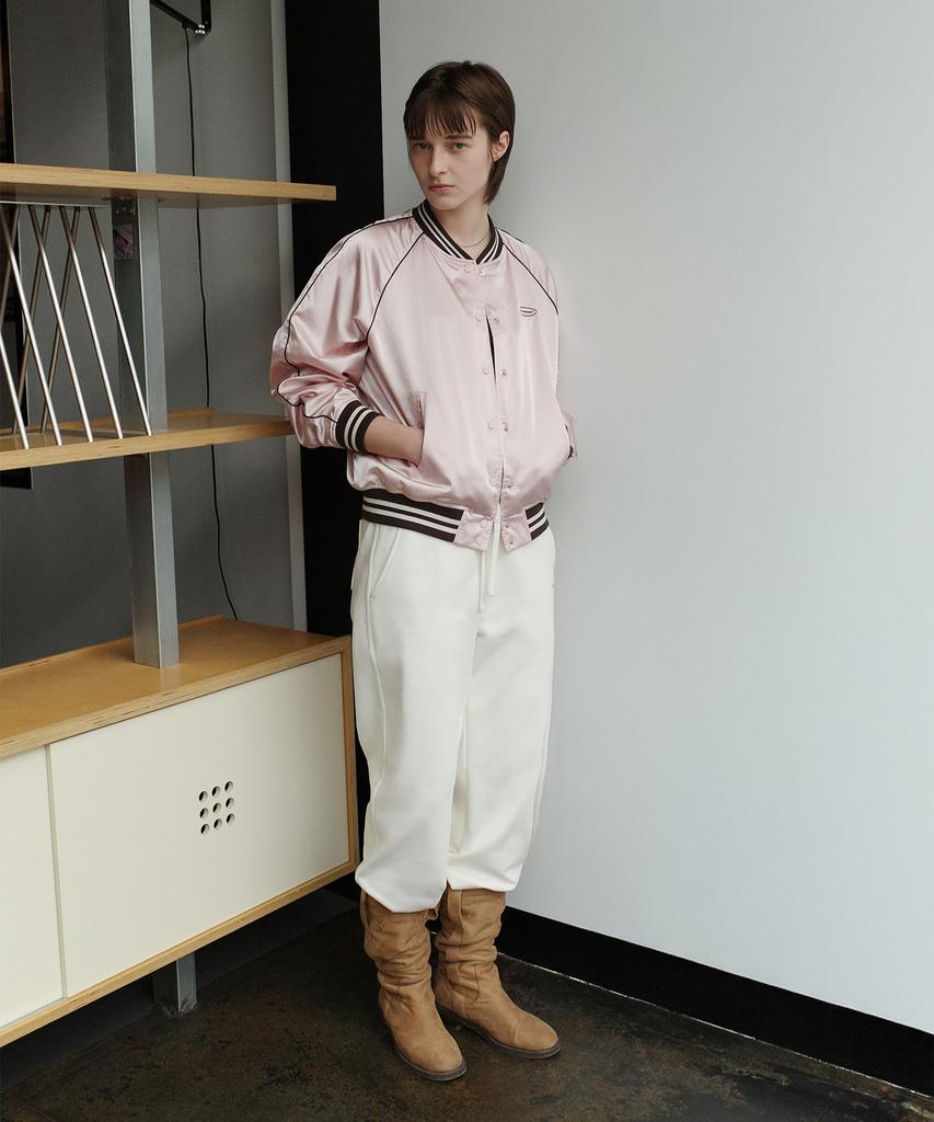 COVERNAT WOMAN Straight Sweatpants Ivory
