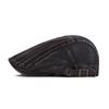 Denim Beret Women's Autumn Cap British Vintage Forward Cap Men's Newsboy Cap