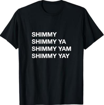 Shimmy Shimmy - HipHop T-Shirt Oldschool Rap Tee 90er Musik T-Shirt