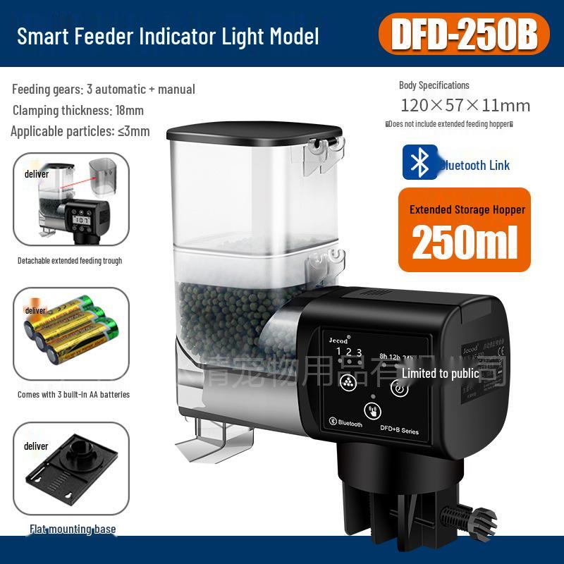 Jebo Smart Aquarium Feeder: Large Capacity Timer for Ornamental Fish