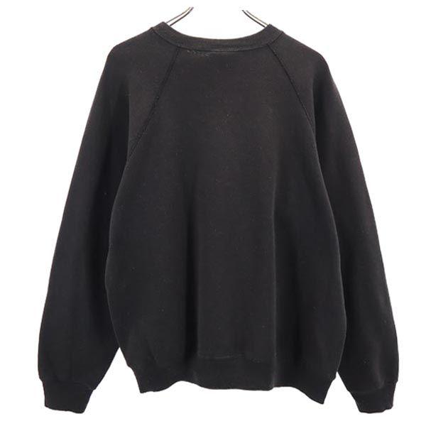 Lee 90s Old USA made Long sleeve trainer L Charcoal system sweat Men's Used