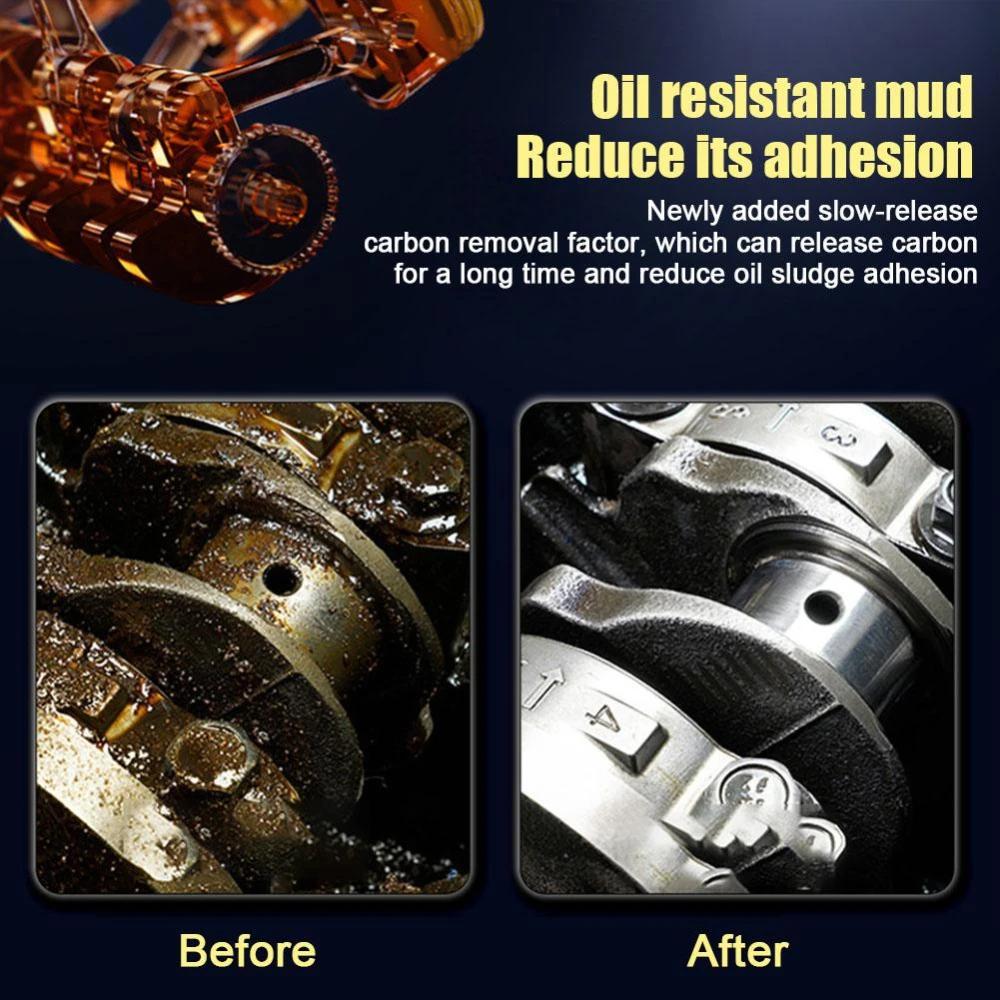 Efficient Anti-wear Agent, Engine Protection Agent Engine Cleaner Effective Reduce Noise Shake and Burn Engine Oil Cleaner