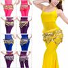 Fashion Velvet Belly Dance Hip Scarf Sequins Luxury Belly Dance Waist Wrap Dance Waist Chain Women Show Costumes