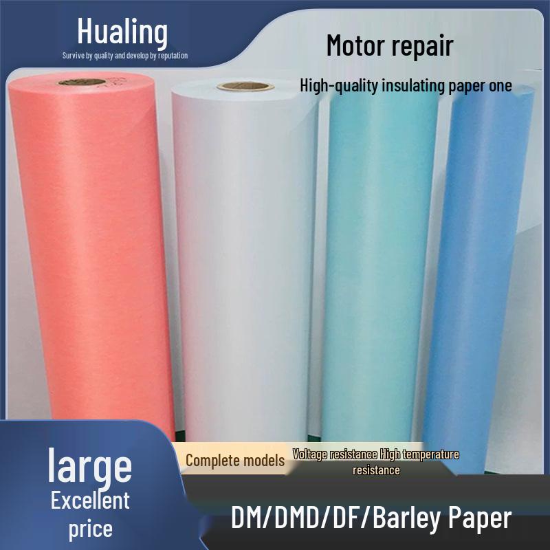 

Motor Repair Insulating Papers: DM/DMD/F-Grade Voltage-Resistant Qingle and White Shell Paper Qingle paper 0.17mm (4kg)