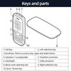 Dual SIM GSM Mobile Phone for Seniors and Students - 2G with Keypad.