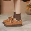 Winter Boken cotton shoes women's new retro warm thick-soled plush warm soft-soled flat-soled fluffy shoes