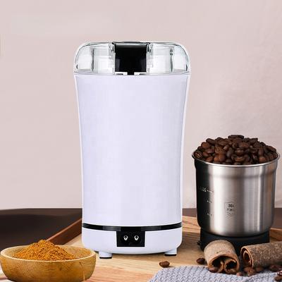 Elektrisk Kaffekvarn Hem Resa Bärbar Rostfritt Stål Nötter Kaffeböna Malmaskin Kök Professionell Keramisk Kvarn