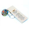 2x Orgonite Keychain Round Seven Chakra