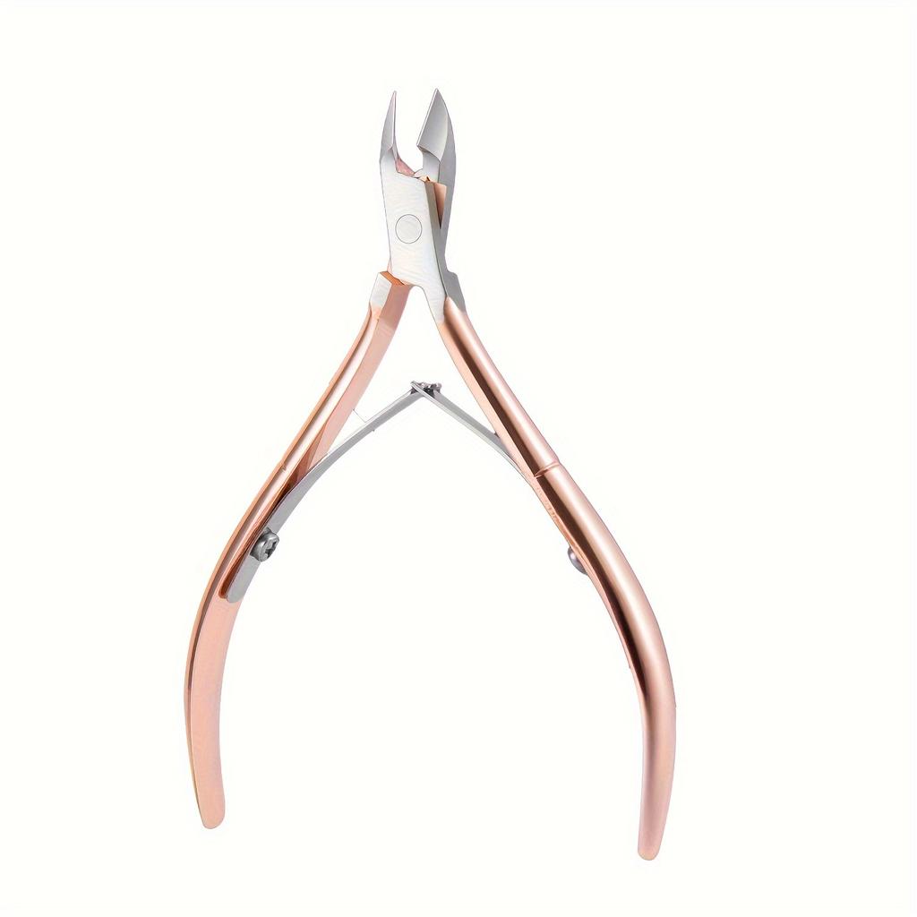 1Pcs Cuticle Nipper, Premium Stainless Steel Cuticle Trimmer for Manicure & Pedicure At Home/Spa/Salon