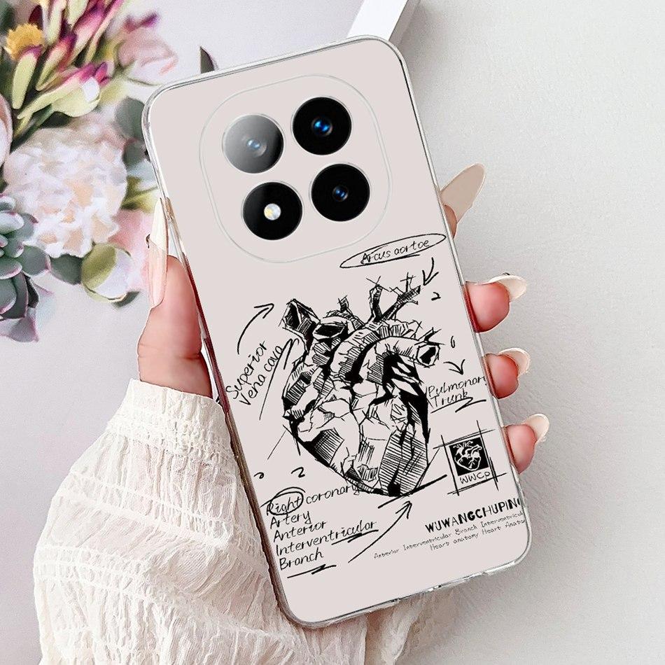 Phone Case For Xiaomi Redmi Note 14 Pro Plus / Note 14 Pro / Note14 4G 5G New Fashion Cool Design Soft Silicone TPU Slim Cases