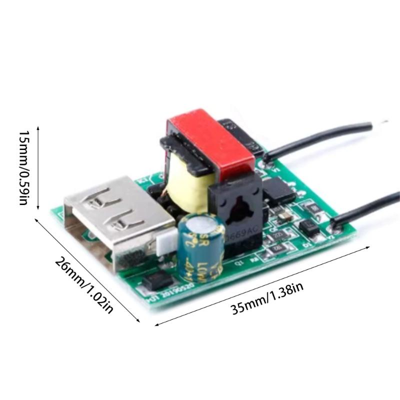 USB Step Down Module Isolated Power Supply Converters Stabilizers 12V 24V 36V 48V 72V To 5V 1A for Electronics