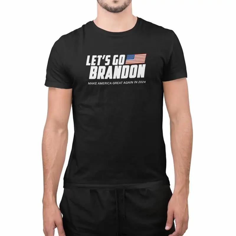 Elezione 2024 Andiamo Brandon MAGA Maglietta da Uomo