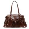 Grenzüberschreitende Plissee-Tragetasche: Modische vielseitige Umhänge- & Crossbody-Tasche im College-Stil
