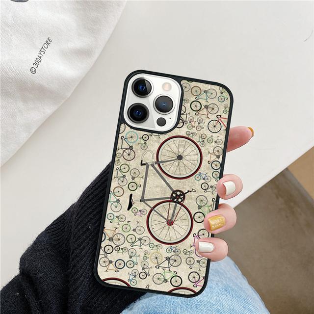 Mountain Bike Cycling Lover Coque Shell For iPhone 17 Air 15 16 14 13 12 Pro Max 11 Pro Max Plus Phone Case Cover