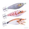 Luminous Wooden Shrimp Bionic Fake Bait Sea Fishing Squid Hook10cm9gOctopus Explosive Hook Lure Special Bait