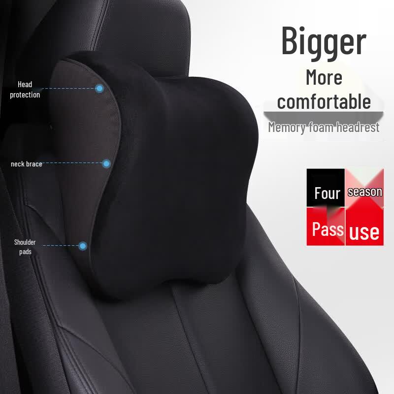 Aichewu Memory Foam Car Neck Pillow