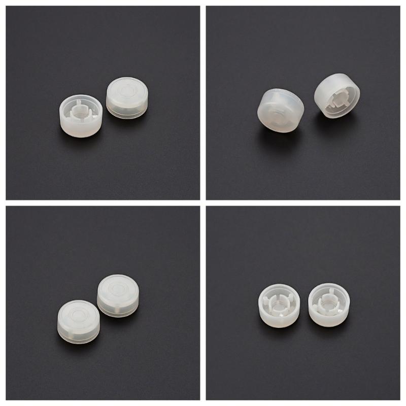 2Pcs Colorful Guitar Effect Pedal Footswitch Toppers, Guitar Foot Nail Effect Pedal Protections Caps Guitar Effect Part