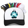 Wolf Print Baseball Cap Summer Mesh Breathable Unisex Women Snapback Trucker Hat Casquette