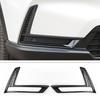 For Honda CR-V 2023-24 Carbon Fiber Front Bumper Fog Light Lamp Frame Cover Trim