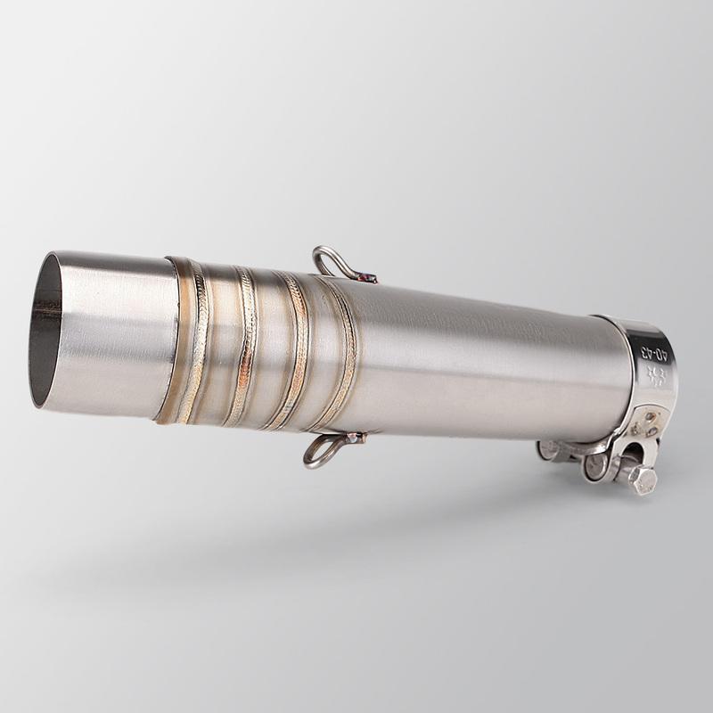 Motorcycle Exhaust Muffler Slip On For NC700 NC750X NC750 NC700S 2012-2017 Middle Link Pipe