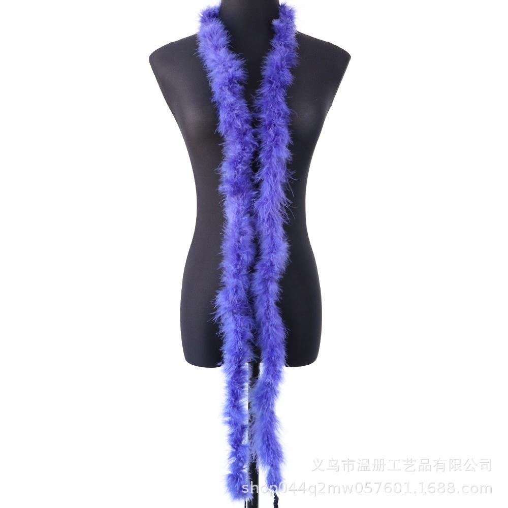 11G Flat Top Clothing Accessories Diy Material Turkey Plush Strip Scarf Crafts Accessories New