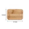 LISM Bamboo Tray with Condiment Jars