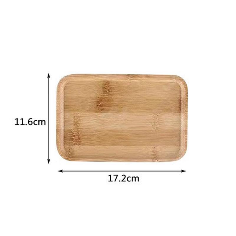 LISM Bamboo Tray with Condiment Jars