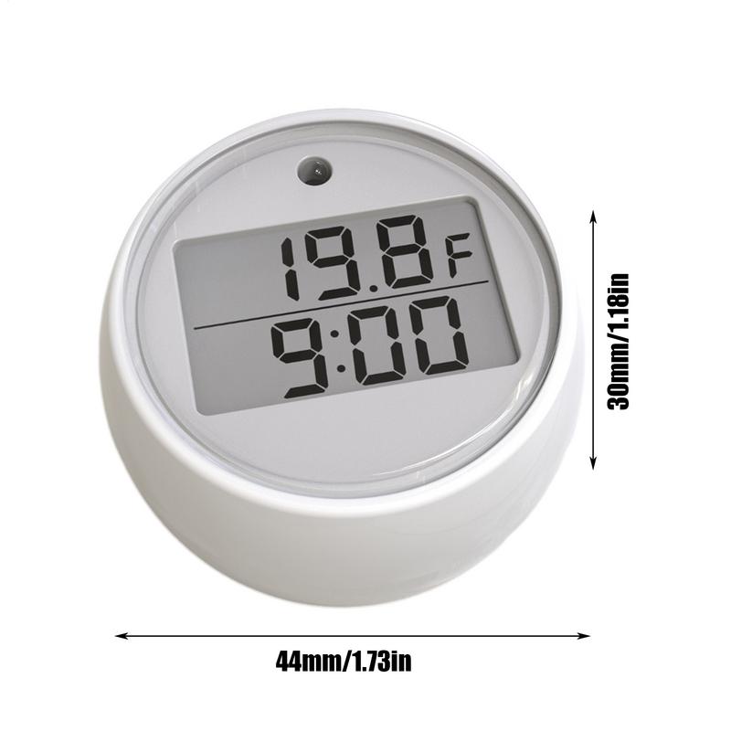 Kaltwasserbad Thermometer Langlebige Wasserdichte Poolthermometer LED-Anzeige Eisbad Kaltwasserbad Zubehör mit Timer