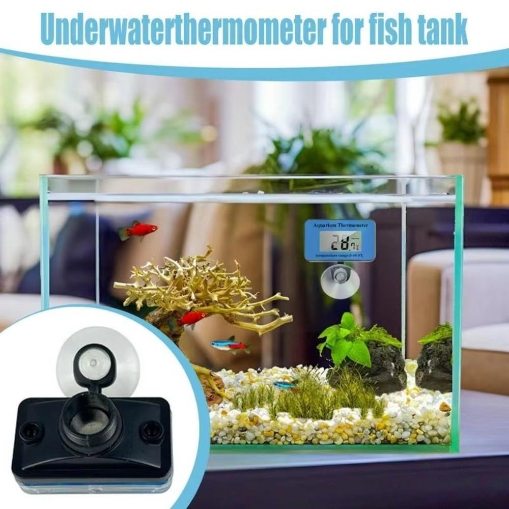 Real-time Monitoring Aquarium Thermometer Waterproof Submersible Thermometer  Aquariums
