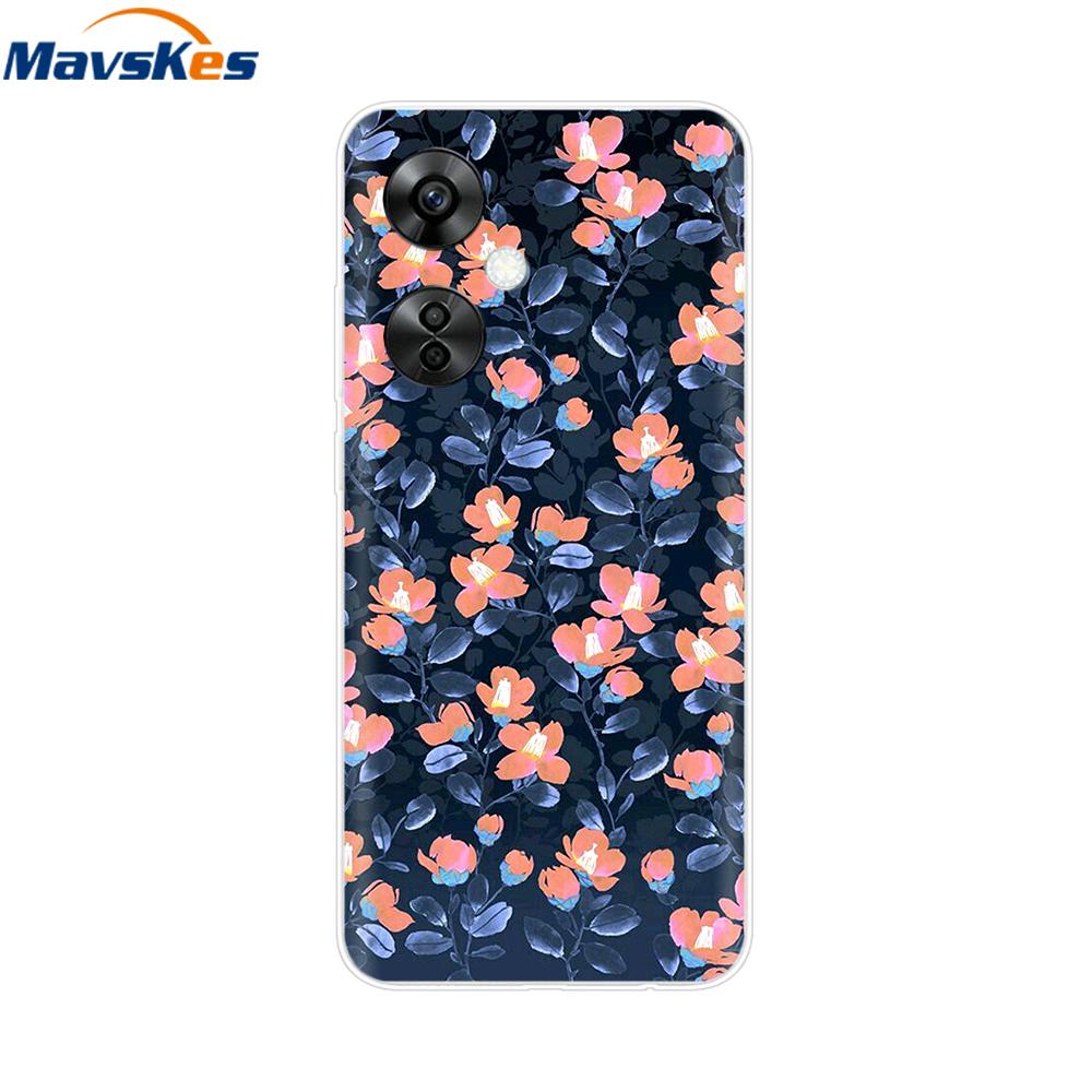 For OnePlus Nord CE 3 Lite Case Cartoon Soft Silicone TPU Clear Coque for OnePlus Nord CE3 Lite 5G Nord CE 3 Phone Covers Bumper