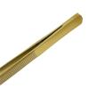 Eyebrow Tweezer Slant Flat Tip Closed Clamp Face Eye Hair Remover False Eyelash Extension Eyelid Sticker Applicator