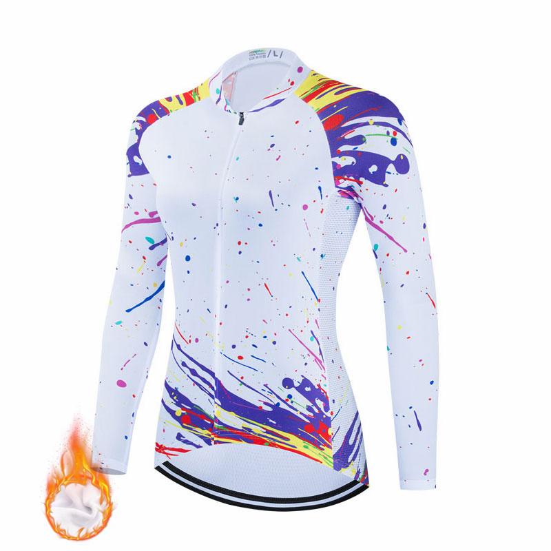 2026 Salexo Winter Cycling Clothing Women New Thermal Fleece Cycling Jersey Set Bike Jersey MTB Bicycle Clothes Ropa Maillot Ciclismo