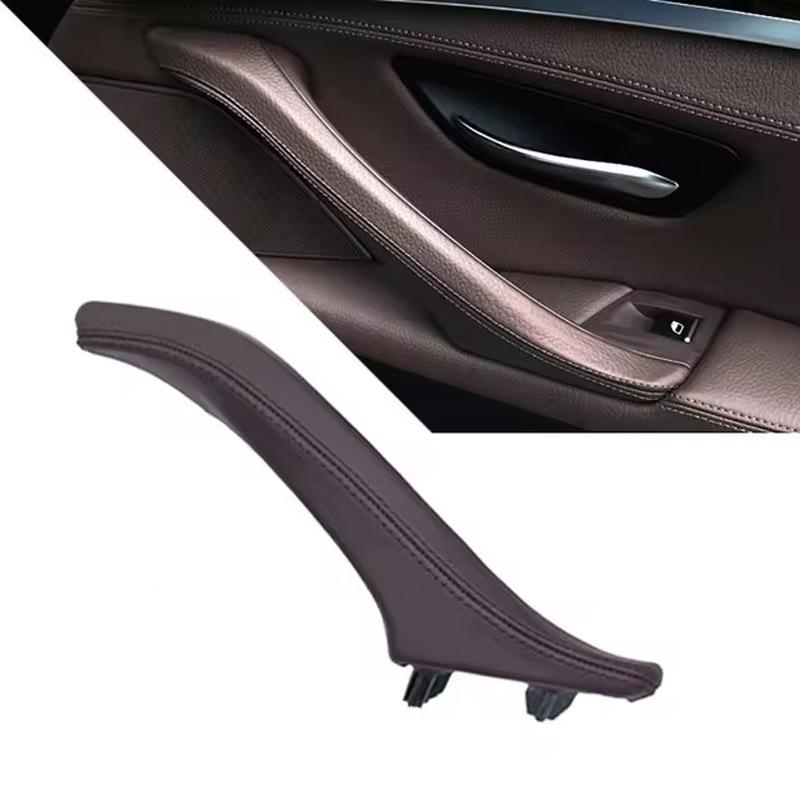 Compatible Interior Door Leather Handle for 2010-2017 BMW 5 Series F10/F11/F18 520i/523i