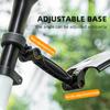 ROCKBROS FK-810 1 Par Guardabarros Delantero y Trasero Ajustables para MTB Guardabarros Retráctil para Bicicleta