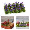 DIY Flower Cluster Model Railroad Architecture Grass Layout Beautiful and Vibrant