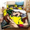 Anime Yu Gi Oh Duel Yugi Bedding Set Boys Girls Twin Queen Size Duvet Cover Pillowcase Bed Kids Adult Fashion Home Textileextile