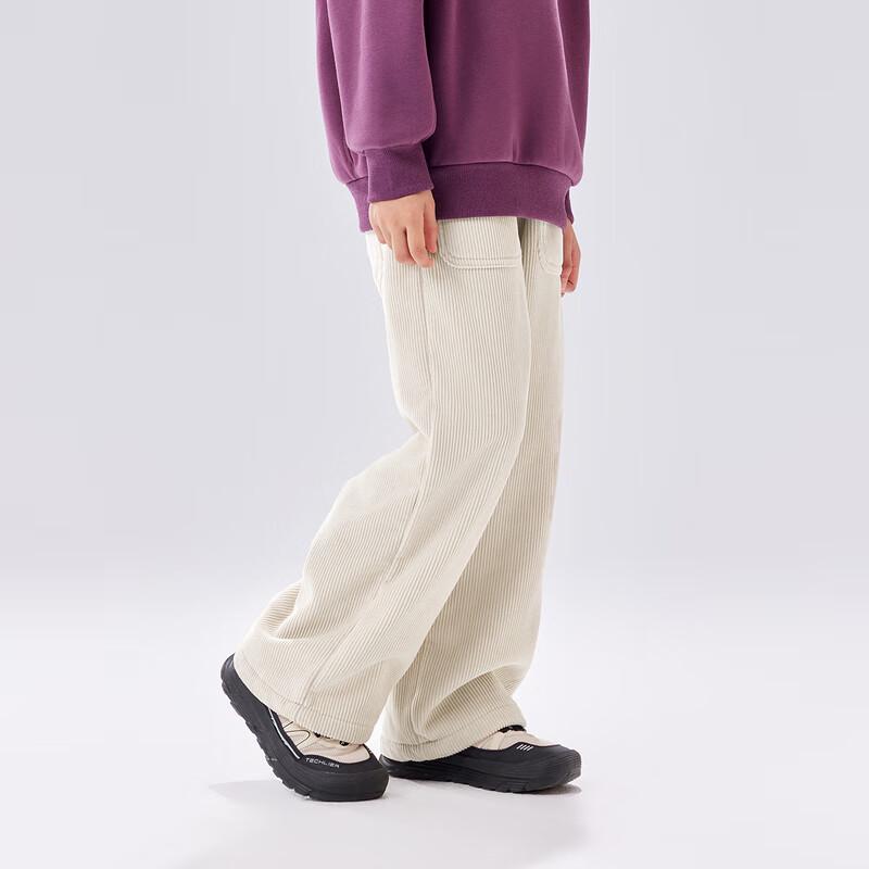 

EBAER Kids Fleece-Lined Straight-Leg Winter Pants 140