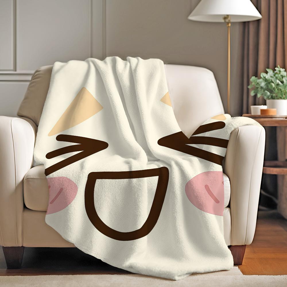 Cartoon cute Inoue Toro Blanket For Sofa Office Bed Plane Travel Sleep Read Relax Camping Soft And Warm