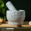 Natural Stone Mortar and Pestle for Spices and Herbs