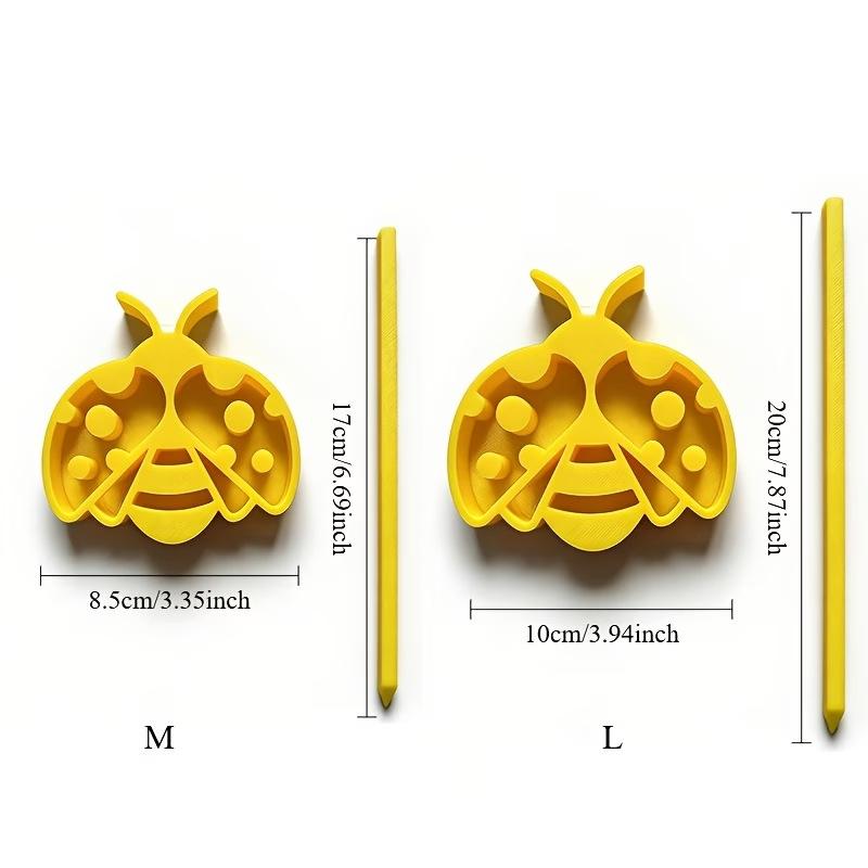 Insect Waterer Bee Feeding Basin Insect Feeding Device with Support Garden Decoration Insect Beetle Bee Drinking Device