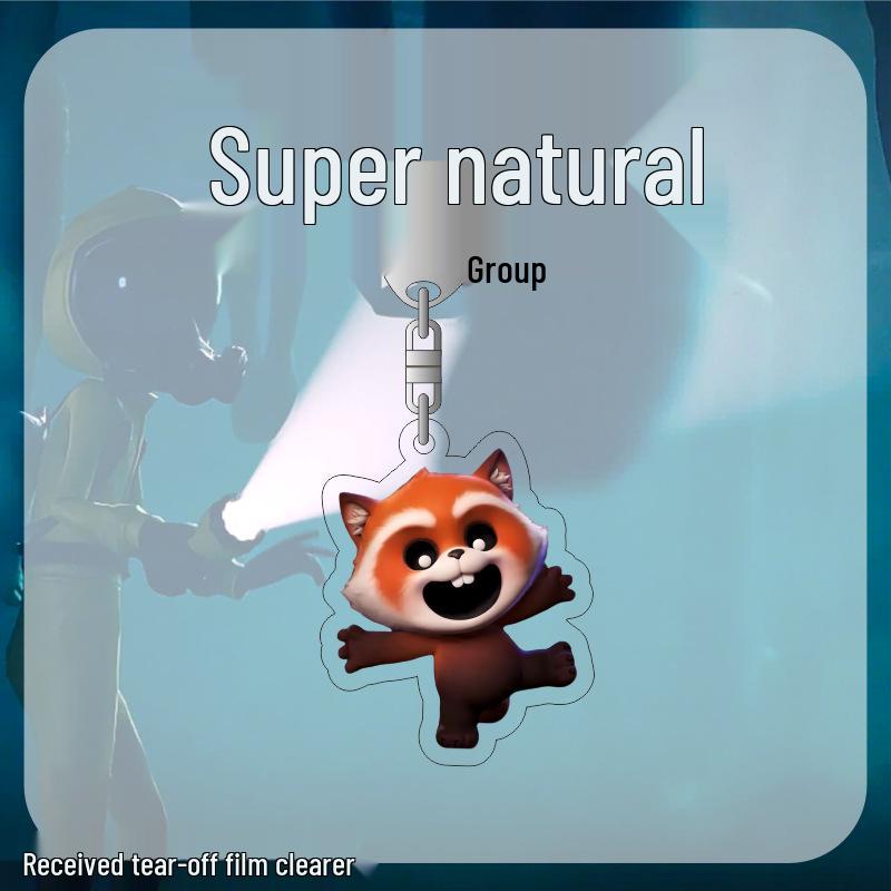 Supernatural Action Little Bear Keychain & Backpack Pendant