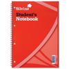 Silvine A4 Students Wire Bound Exercise Books 60 Leaves (Pack of 12)