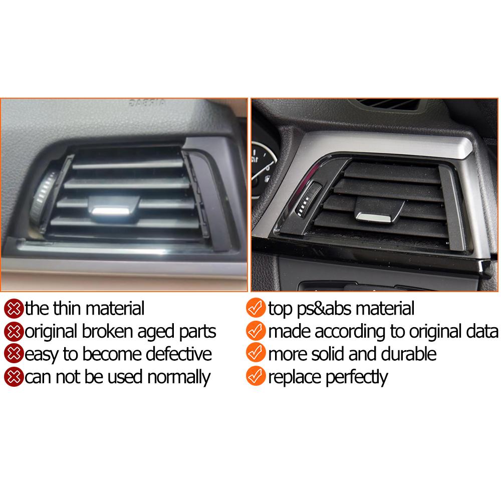 RHD Car Air Conditioner Front Left Right AC Vent Grille Outlet Panel Frame Cover For BMW 3 4 Series F30 F31 F34 F32 F33 F36 F80